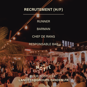 Recrutement La Notte Montpellier