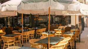 Terrasse le cabanon à Anduze